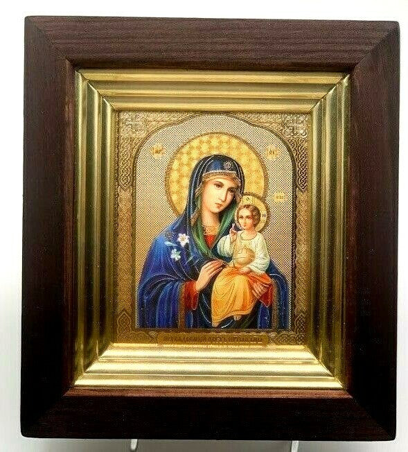 Ikone GM Gottes Mutter Neuwadaemij Zwet, 17x19cm