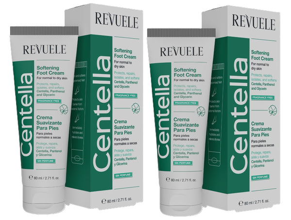 2er Pack REVUELE Centella Fußcreme 2x 80ml