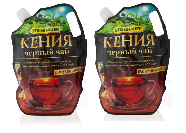 Schwarzer Tee Kenyan granuliert Lose 2x 250g