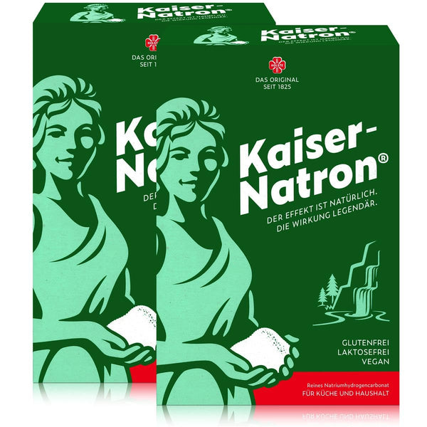 2er Pack HOLSTE Kaiser Natron Natriumhydrogencarbonat, 2x 250g