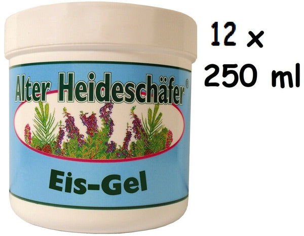 12x Alter Heideschäfer erfrischend pflegendes Eis-Gel 12x 250 ml