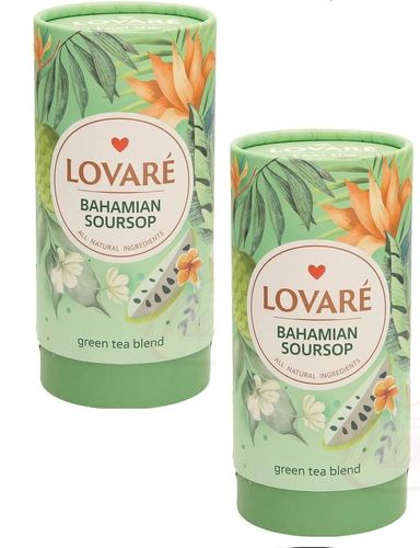 2er Pack. Lovare Grüner Tee mit Mango Orangenblütten lose 2x80g