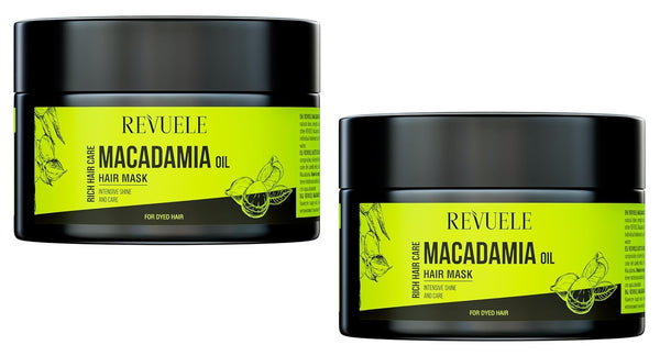 2er Pack REVUELE REVUELE MACADAMIAÖL HAARMASKE 2x360ml