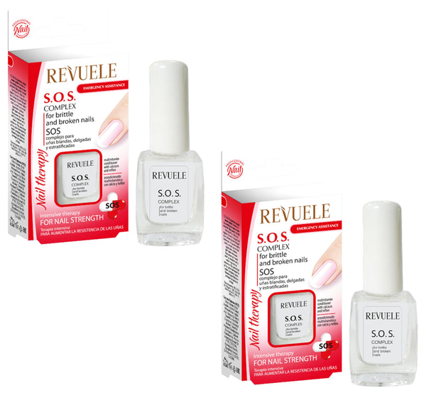 REVUELE NAIL THERAPY SOS Komplex 2er Pack. 2x10ml