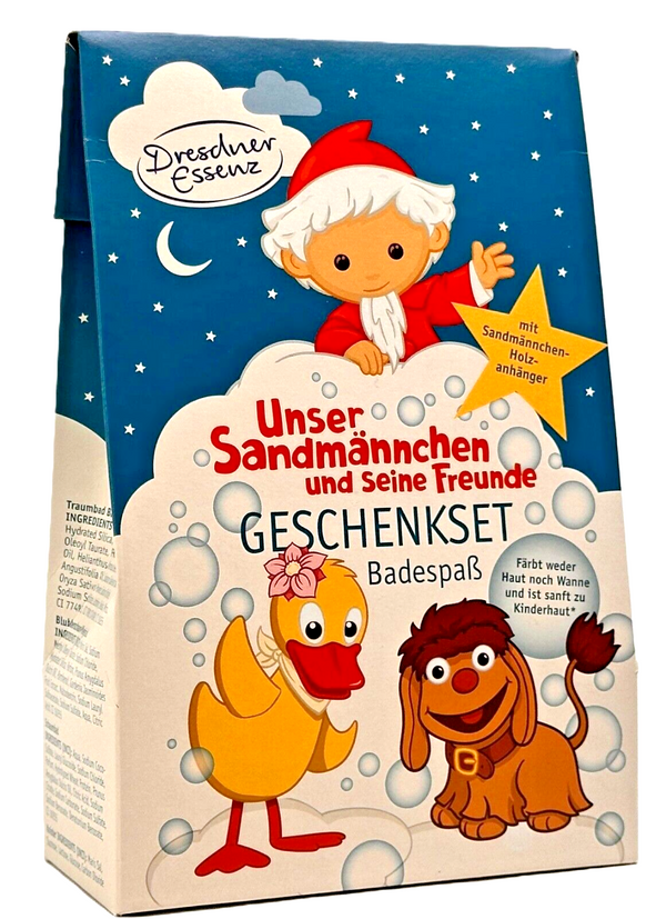 Dresdner Essenz Geschenkset Unser Sandmännchen Badespaß