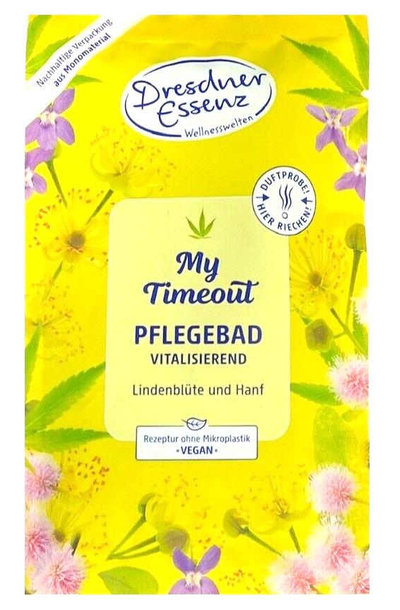 6x DRESDNER ESSENZ Pflegebad My Timeout 6x 60g