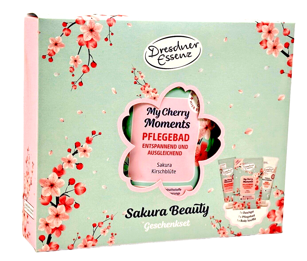 Dresdner Essenz 3tlg Geschenkset Sakura Beauty