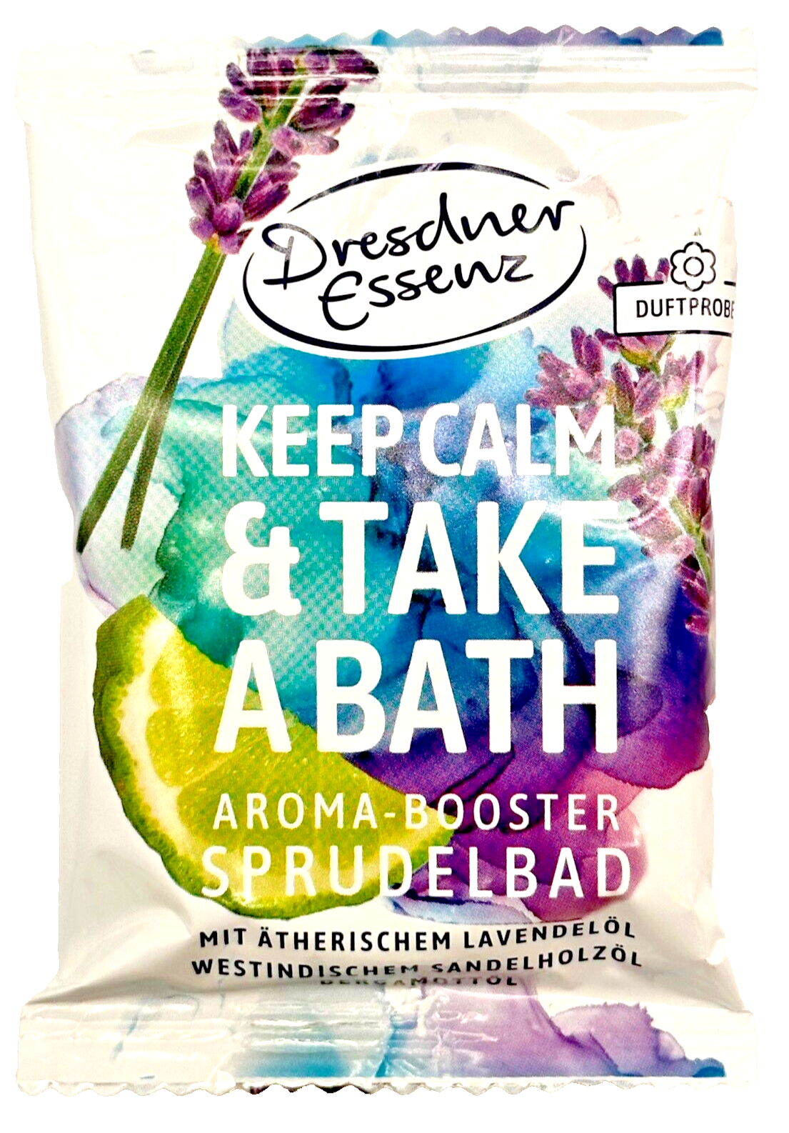 5er Pack Dresdner Essenz Sprudelbad Keep calm & Take a Bath 5 x 70g