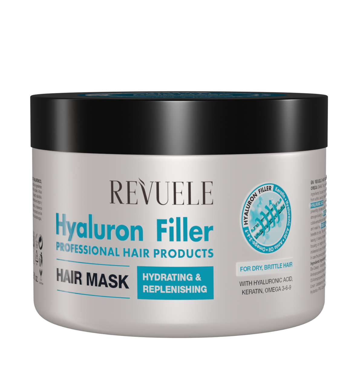 REVUELE HAAR MASKE FILLER HYALURON 500ml