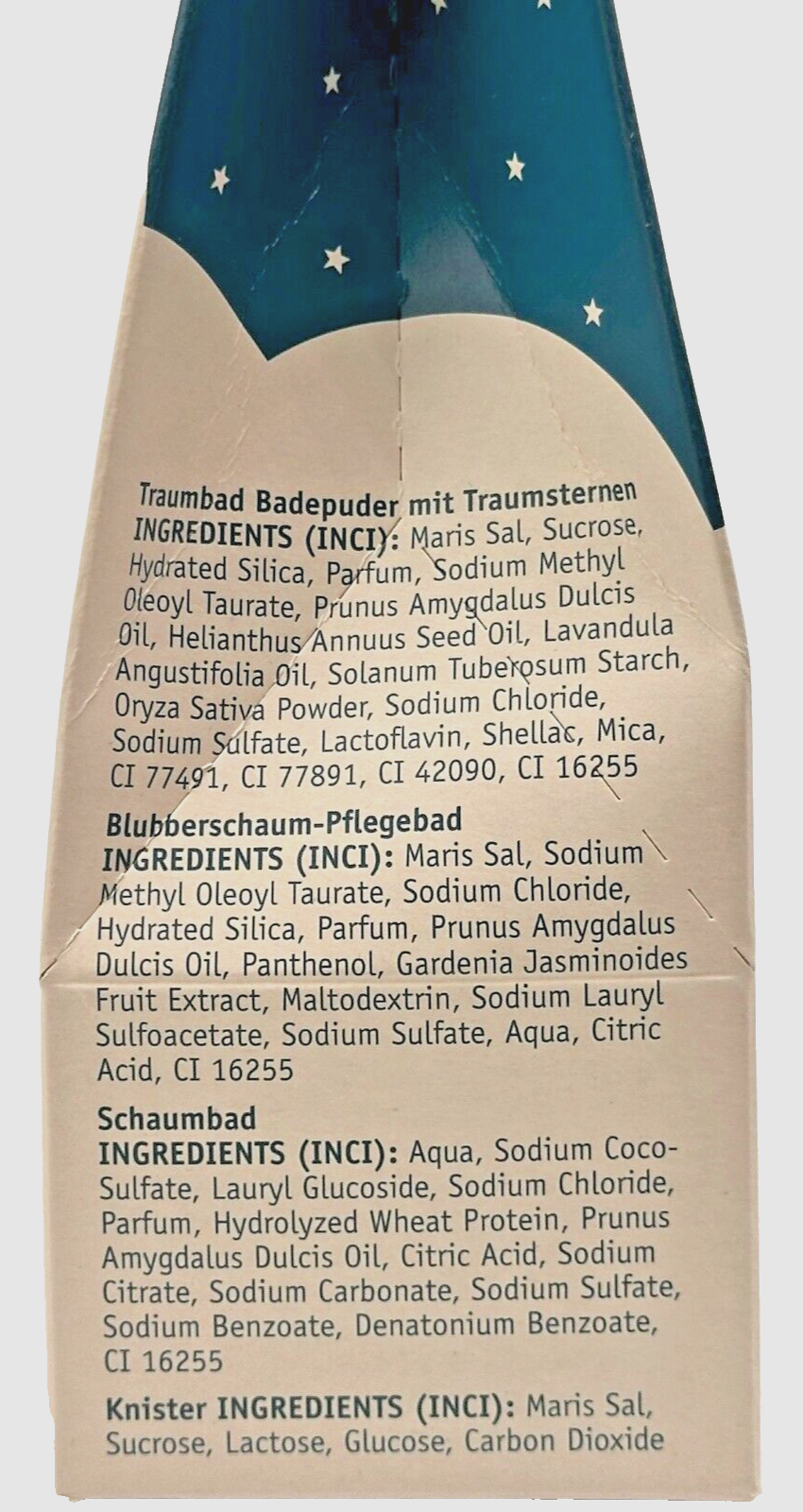 Dresdner Essenz Geschenkset Unser Sandmännchen Badespaß