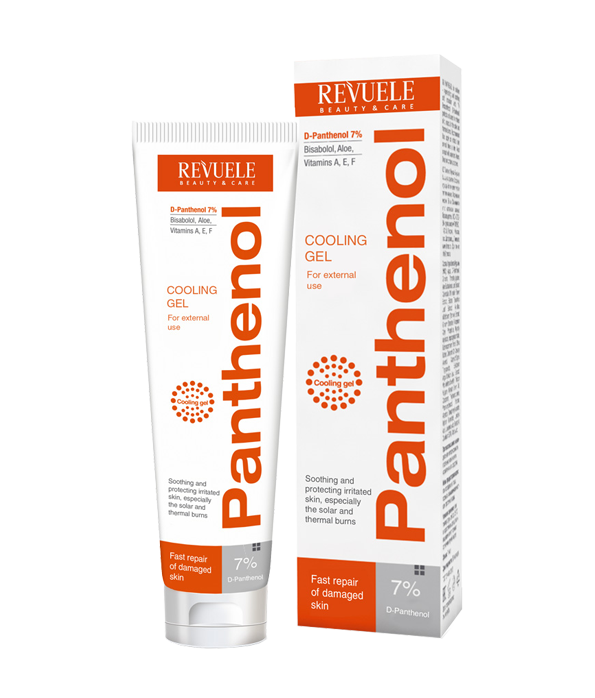 2x REVUELE SOS Cooling Gel Panthenol 7% Aloe Vera Vitamine 2x 75ml