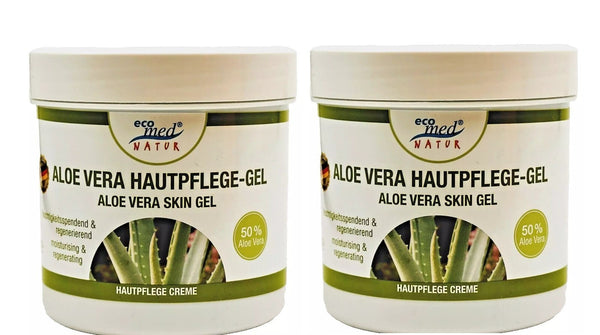 eco med Natur Aloe Vera Haupflege Gel, 2x 250 ml