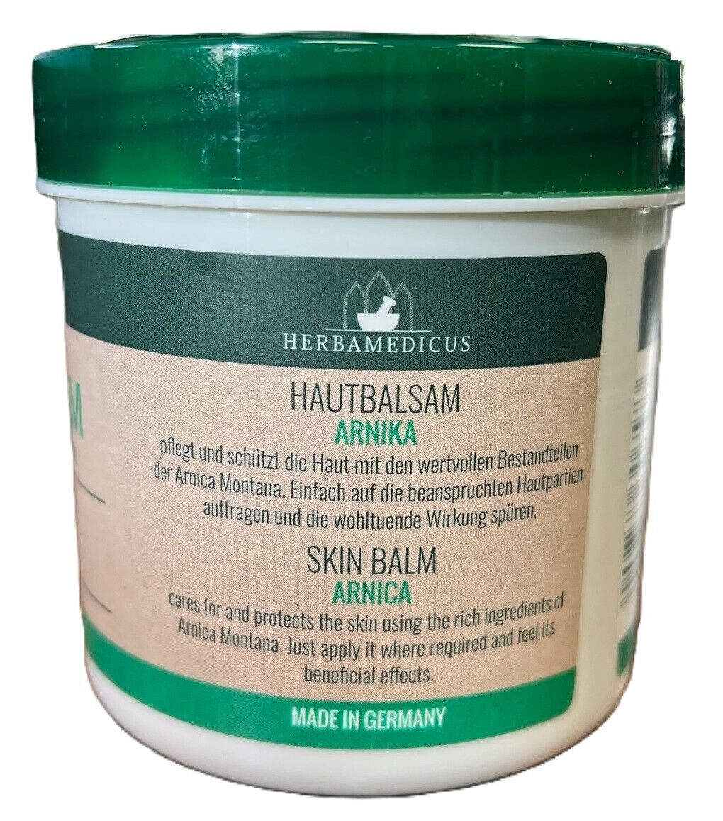 Herbamedicus Arnika Hautbalsam Creme Pflegeschützend, 2x 250ml