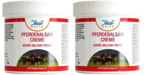 eco med NATUR Pferdebalsam Creme HORSE BALSAM CREAM, 2x 250ml