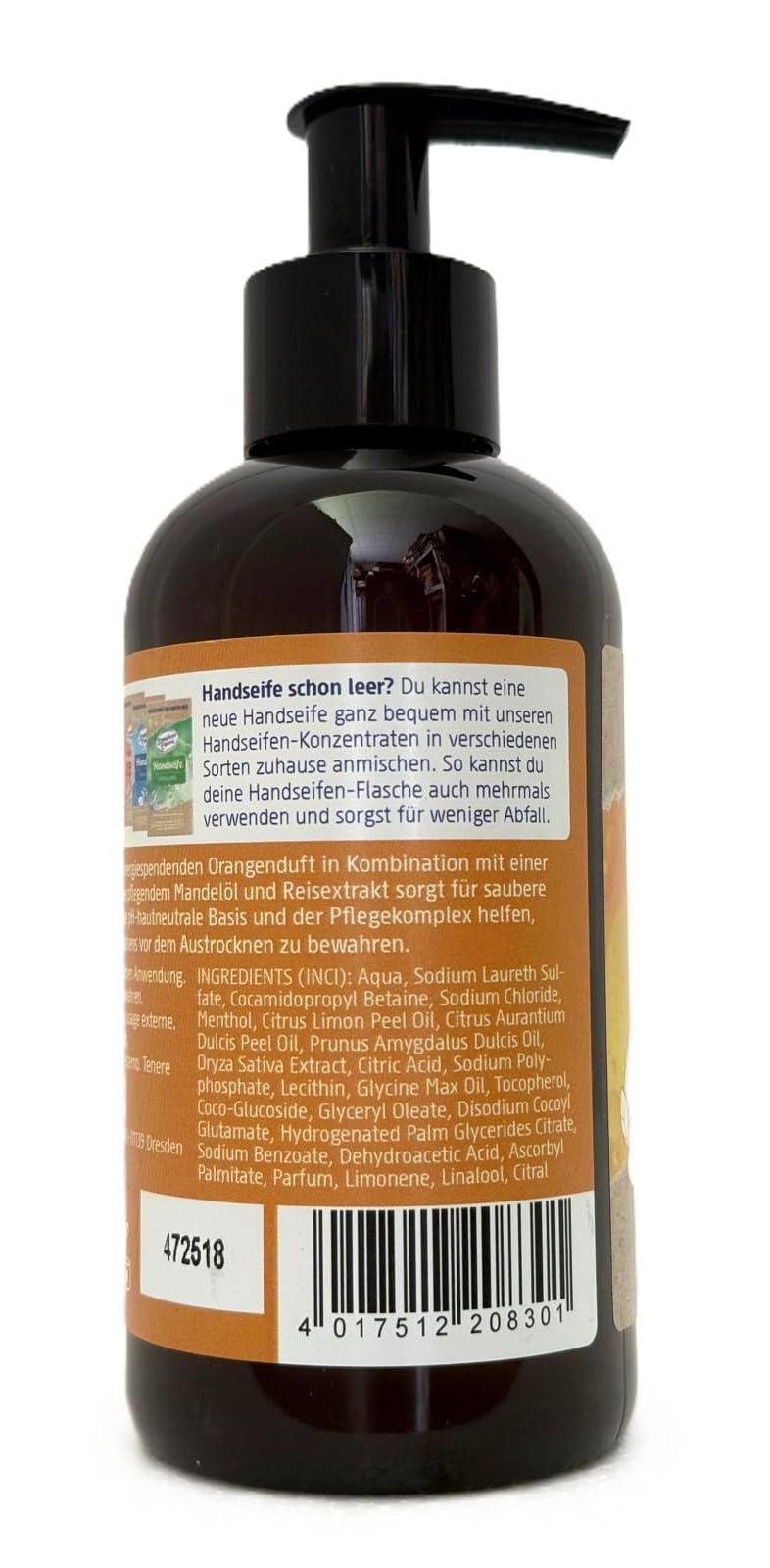 2-er Pack Dresdner Essenz Handseife Refresh & Energy 2x 250ml