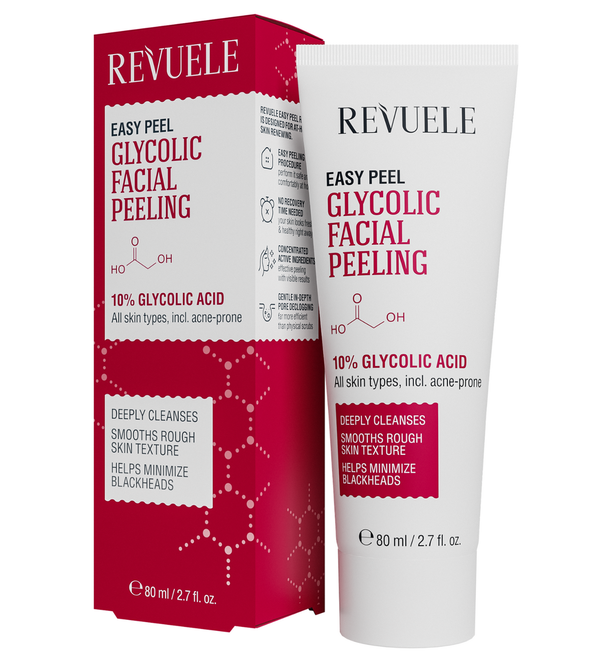 REVUELE EASY PEEL GLYKOLISCHES GESICHTS PEELING  80 ml