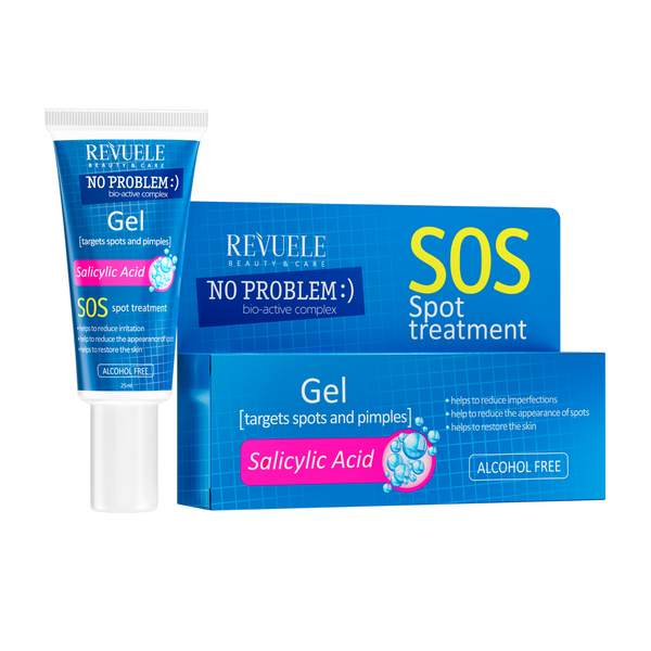 2x REVUELE NO PROBLEM SOS Gel mit Salicylsäure 2x25ml