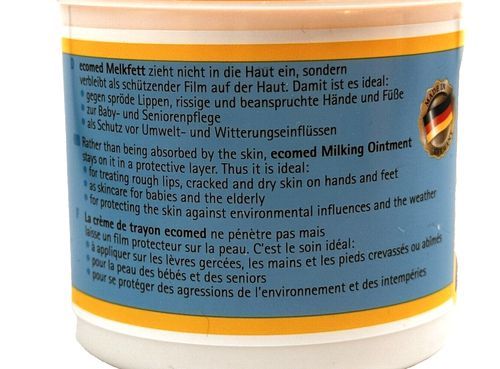 Eco-Med Melkfett Baby Seniorenpflege Hautpflegemittel, 2x 250 ml