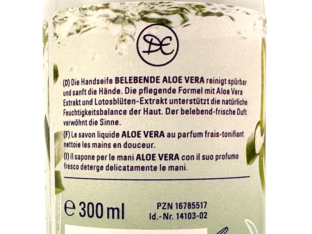 2er Pack Dresdner Essenz Handseife Belebende Aloe Vera 2 x 300ml