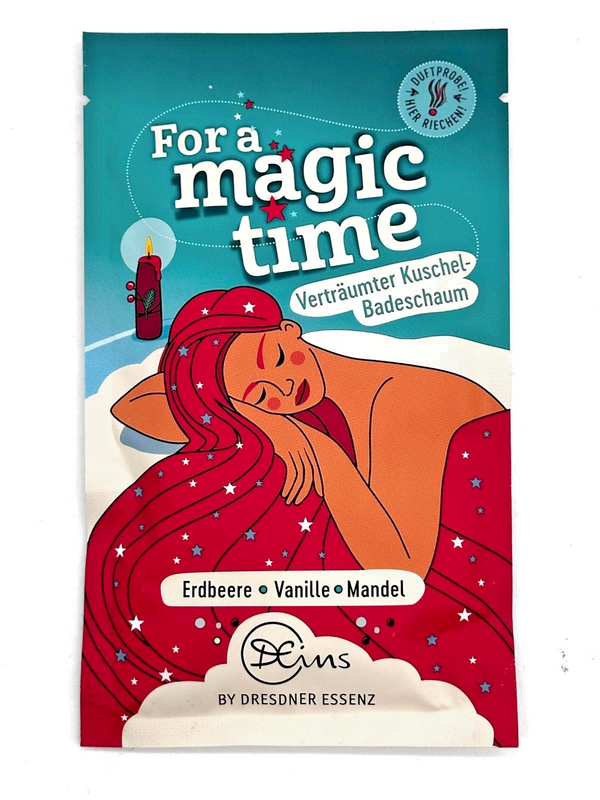 6-er Pack Dresdner Essenz Badeschaum For a magic time, 6 x 60g