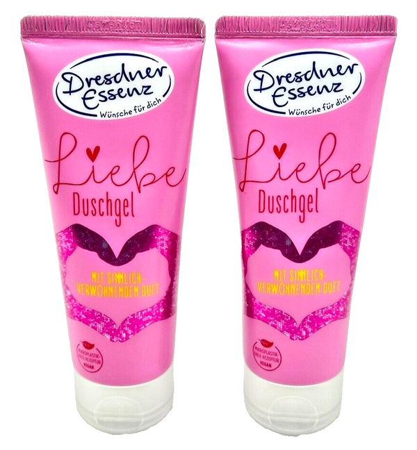 2er Pack Dresdner Essenz Duschgel Liebe 2x 75ml