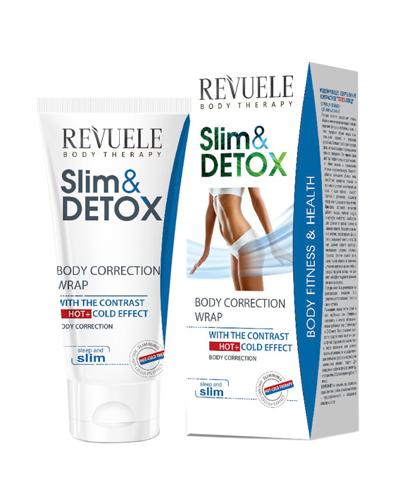 2x REVUELE SLIM Korrigierende Körperpackung 2x 200ml