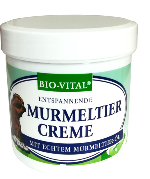 Bio-Vital Murmeltier Creme Balsam Kosmetik entspannend, 6x 250ml