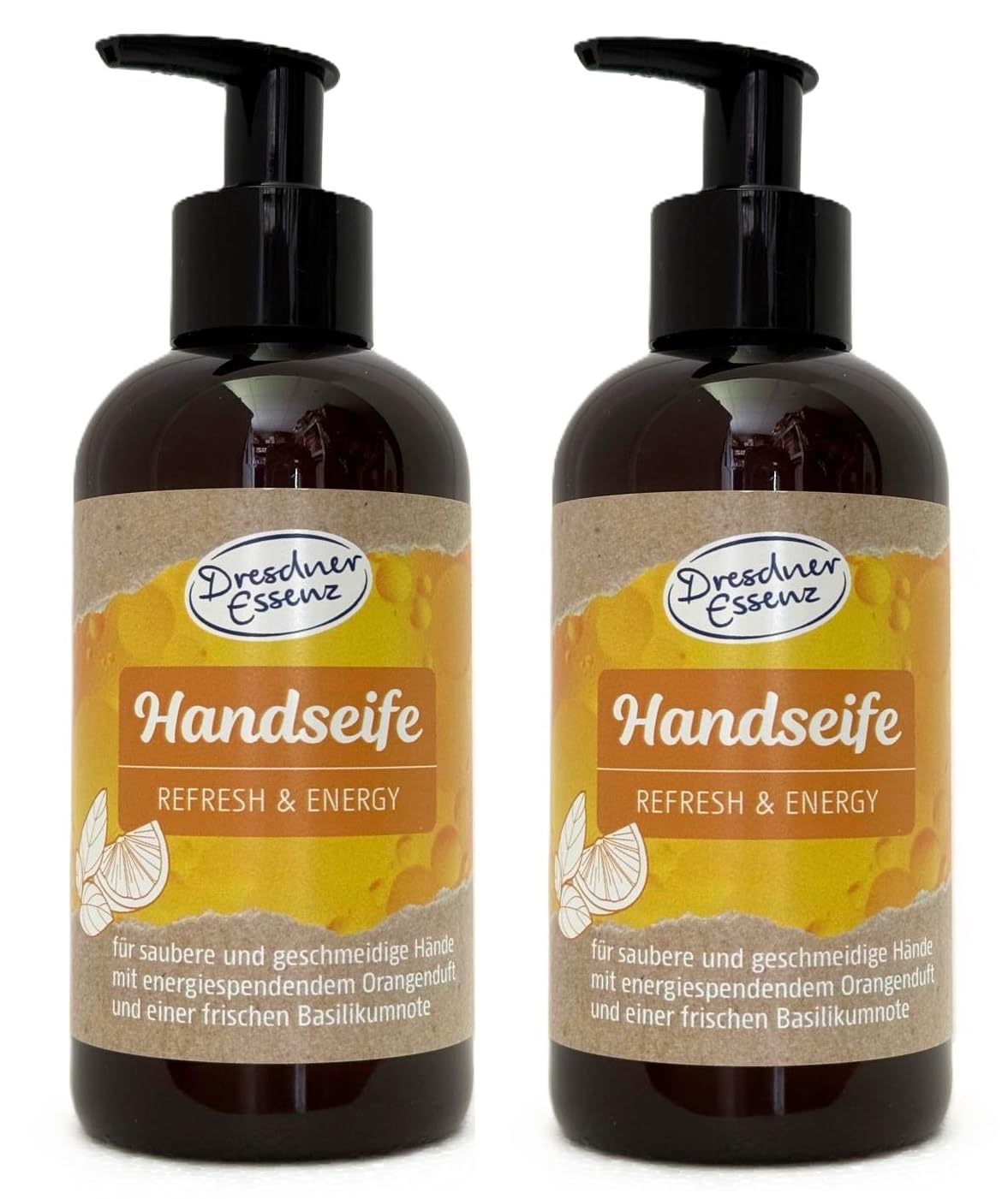 2-er Pack Dresdner Essenz Handseife Refresh & Energy 2x 250ml