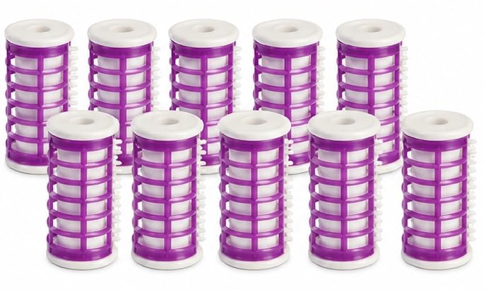 10er-Set Thermolockenwickler Termobigudi Thermo Haar Wickler Bigudi 2,5 cm