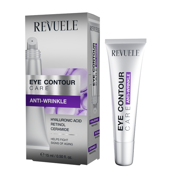 2x REVUELE AUGEN CREME KONTURPFLEGE ANTI-FALTEN  2x 15ml