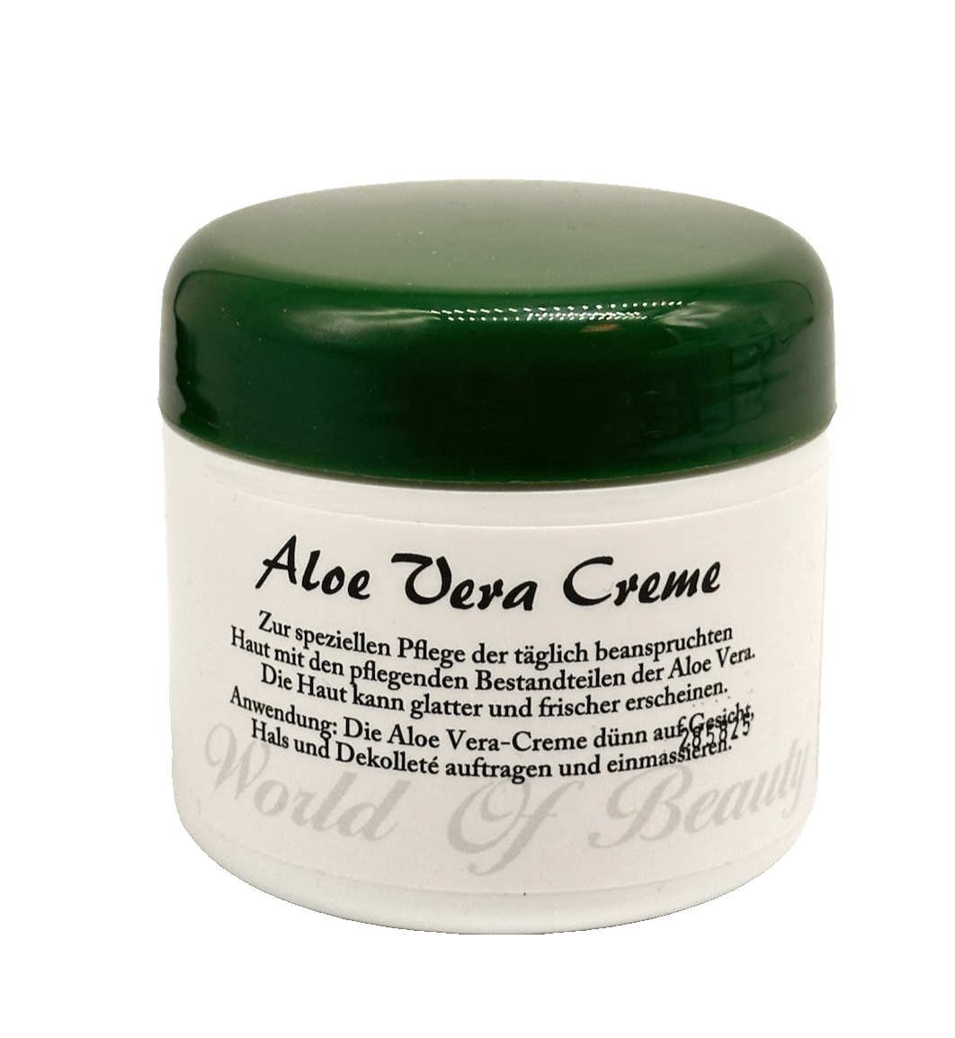 10x BIO-VITAL ALOE VERA Creme tägliche Gesichtspflege und Hautpflege  10x 125ml