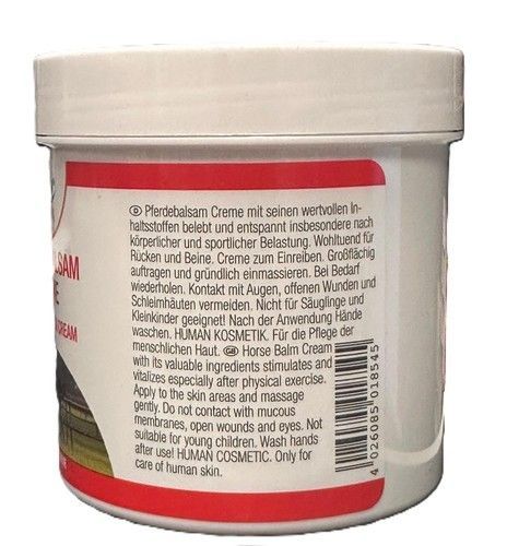 eco med NATUR Pferdebalsam Creme HORSE BALSAM CREAM, 2x 250ml