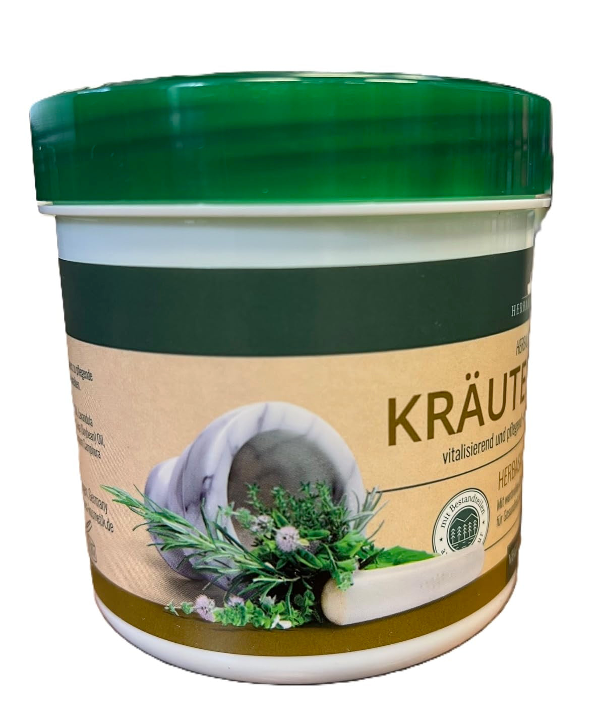 2er Pack. Herbamedicus Herbasan Kräutersalbe Kampfer Rosmarin, 2 x 250 ml