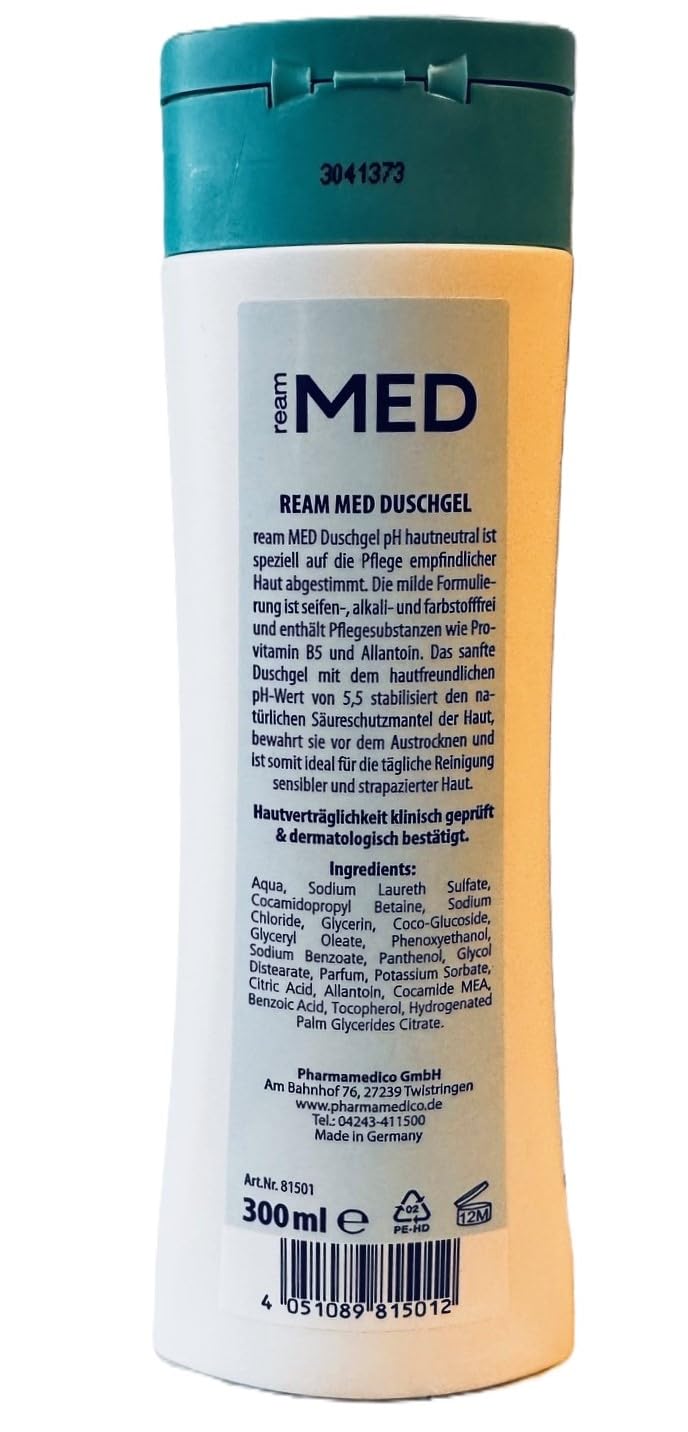 2er Pack Ream MED Duschgel pH 5,5 empfindlicher Haut 2 x 300ml