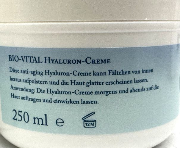 BIO-Vital - Hyaluron Creme, 2x 250ml