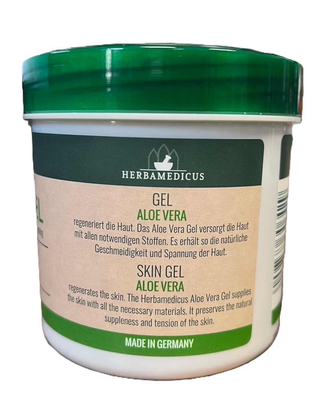 Herbamedicus Aloe Vera Gel 50% Anteil regenerierend, 2x 250 ml
