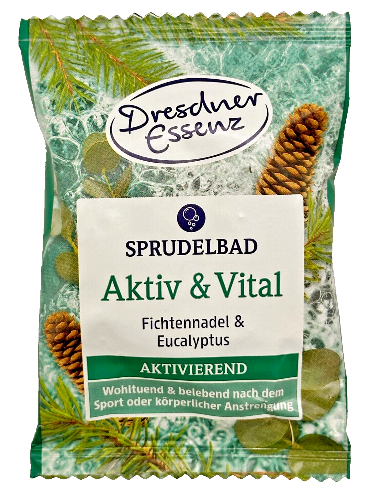 5er Pack Dresdner Essenz Sprudelbad Aktiv und Vital 5 x 70g