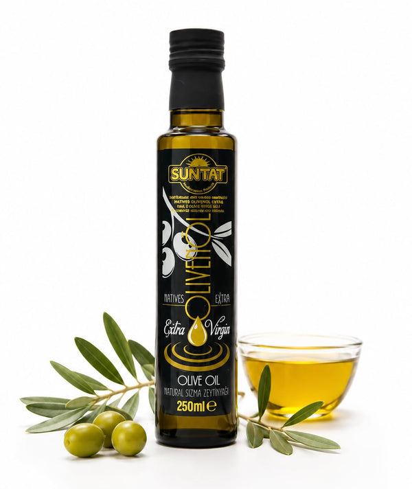 SUNTAT Olivenöl Extra Vergine Natives Olivenöl Extra – Extra Virgin Olive Oil, 250 ml