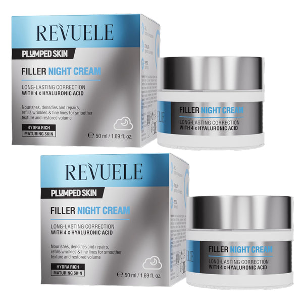 2x Nachtcreme Filler Revuele 2x 50 ml