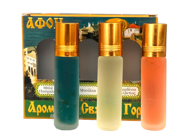 Weihrauchöl Aromen heiligen Berges Afon Set aus 3 St.