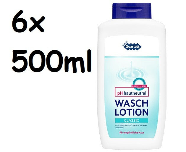 Ream Quartett Waschlotion Classic pH-neutral, 6x 500ml