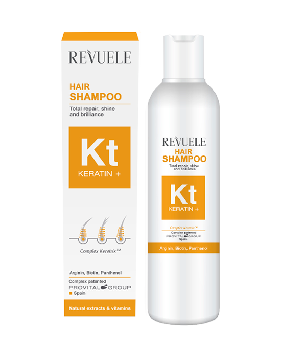2x REVUELE KERATIN+ Repair Haarshampoo 2x 200ml