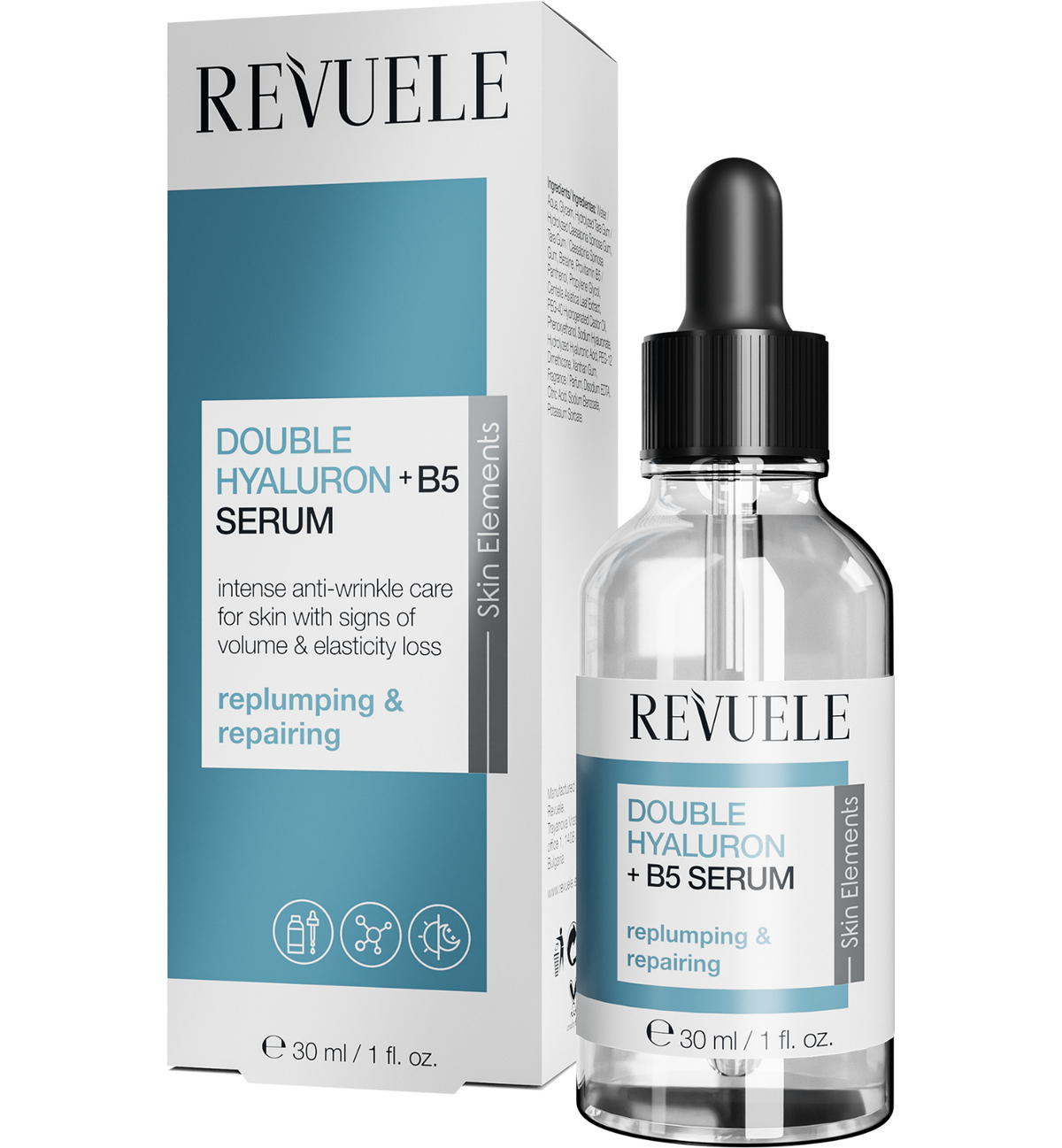 REVUELE DOUBLE HYALURON + B5 SERUM Antifalten 2x 30ml