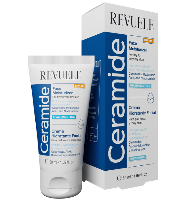 2x REVUELE CERAMIDE GESICHTSFEUCHTIGKEIT SPF25  2x50ml