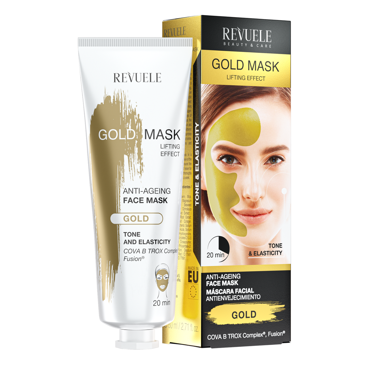 2x REVUELE GOLD MASK Lifting 2x80ml