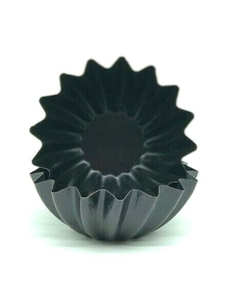 24 St Back Form Tartelette Gebäck Förmchen Anti Haft Beschichtung Schwarz, 95mm