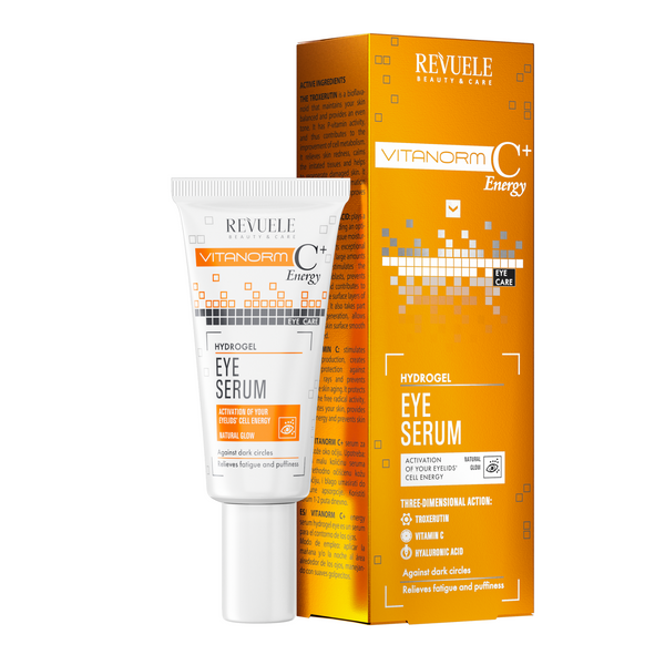2x REVUELE VITANORM C+ENERGY Hydrogel-Augenserum 2x 25ml