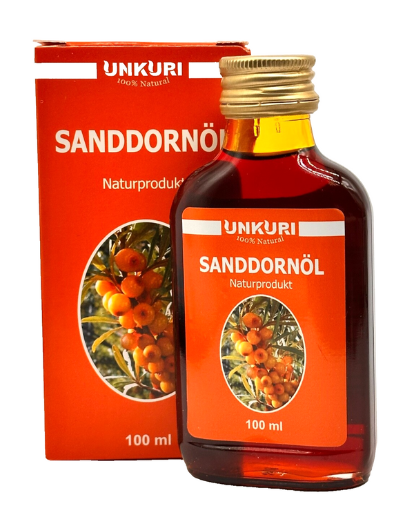 Sanddornöl Pflanzenöl mit Sanddorn Öl Altaj 100ml