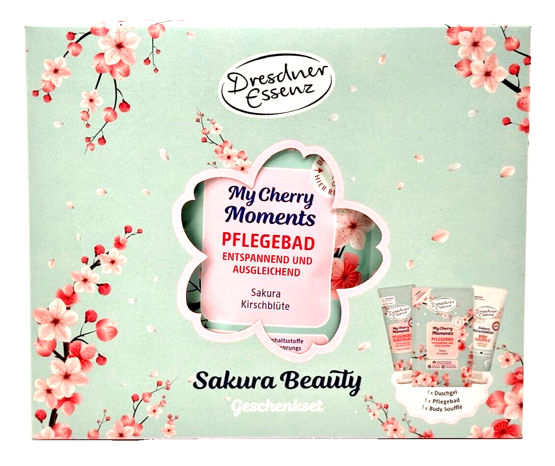 Dresdner Essenz 3tlg Geschenkset Sakura Beauty