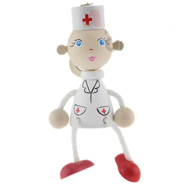 Spring Spielzeig Holz Handarbeit Geschenk Krankenschwester